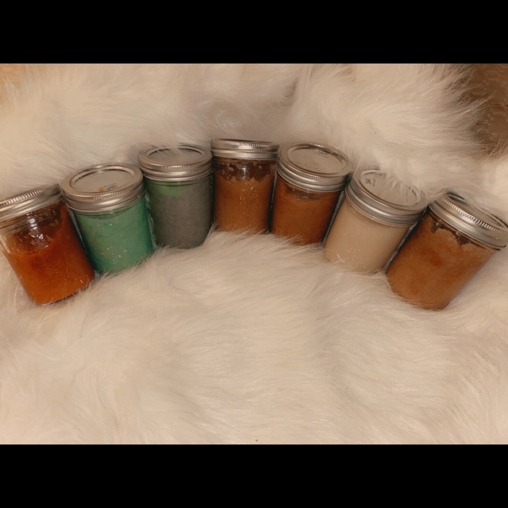 100% Organic body scrub infused